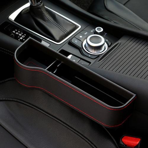 PU Leather Car Seat Gap Organizer – Prevent Drops & Add Extra Storage (1pc / 2pcs)