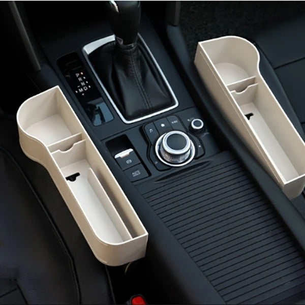 PU Leather Car Seat Gap Organizer – Prevent Drops & Add Extra Storage (1pc / 2pcs)
