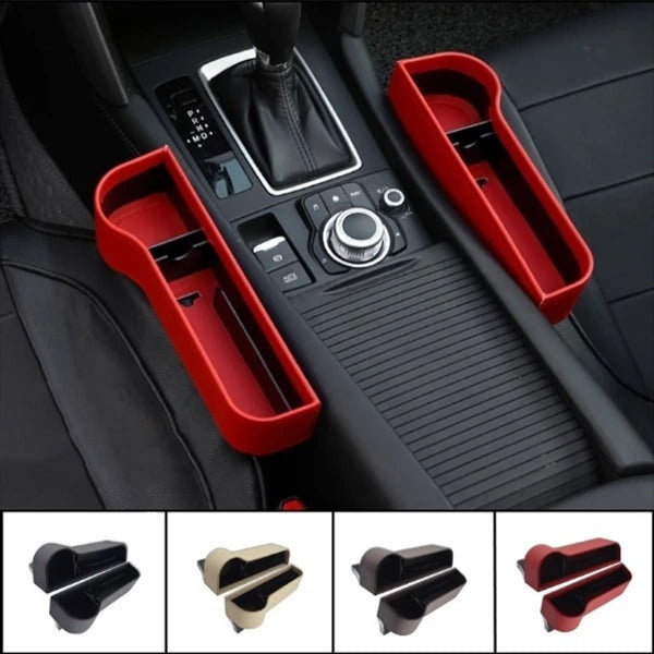 PU Leather Car Seat Gap Organizer – Prevent Drops & Add Extra Storage (1pc / 2pcs)