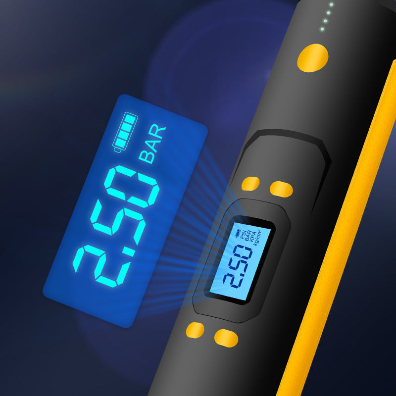 Portable Electric Tire Inflator – Handheld Mini Air Pump