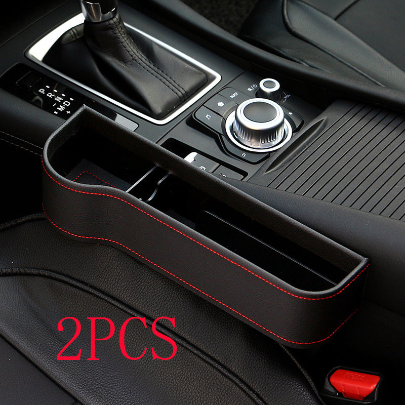 PU Leather Car Seat Gap Organizer – Prevent Drops & Add Extra Storage (1pc / 2pcs)