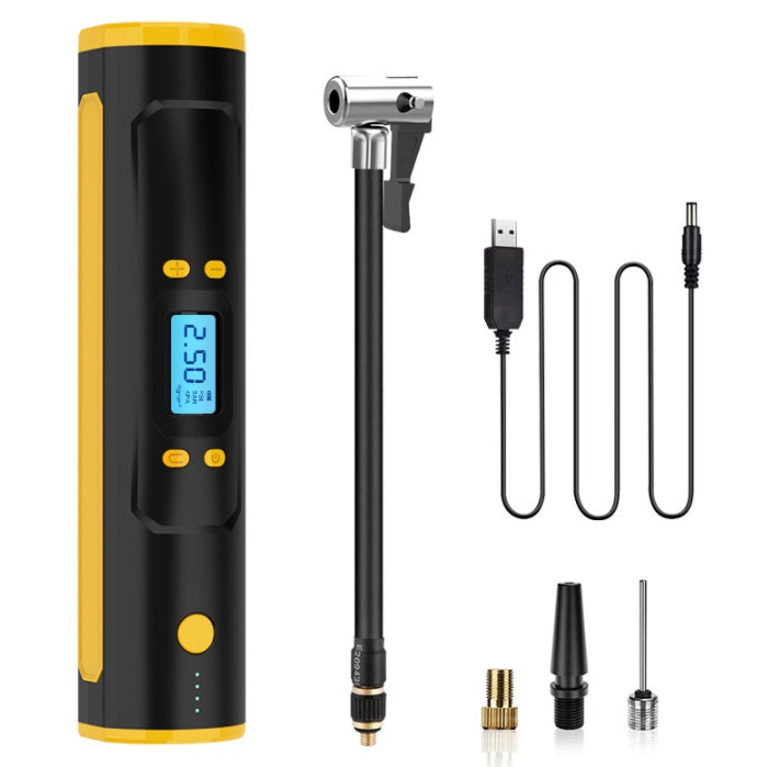 Portable Electric Tire Inflator – Handheld Mini Air Pump